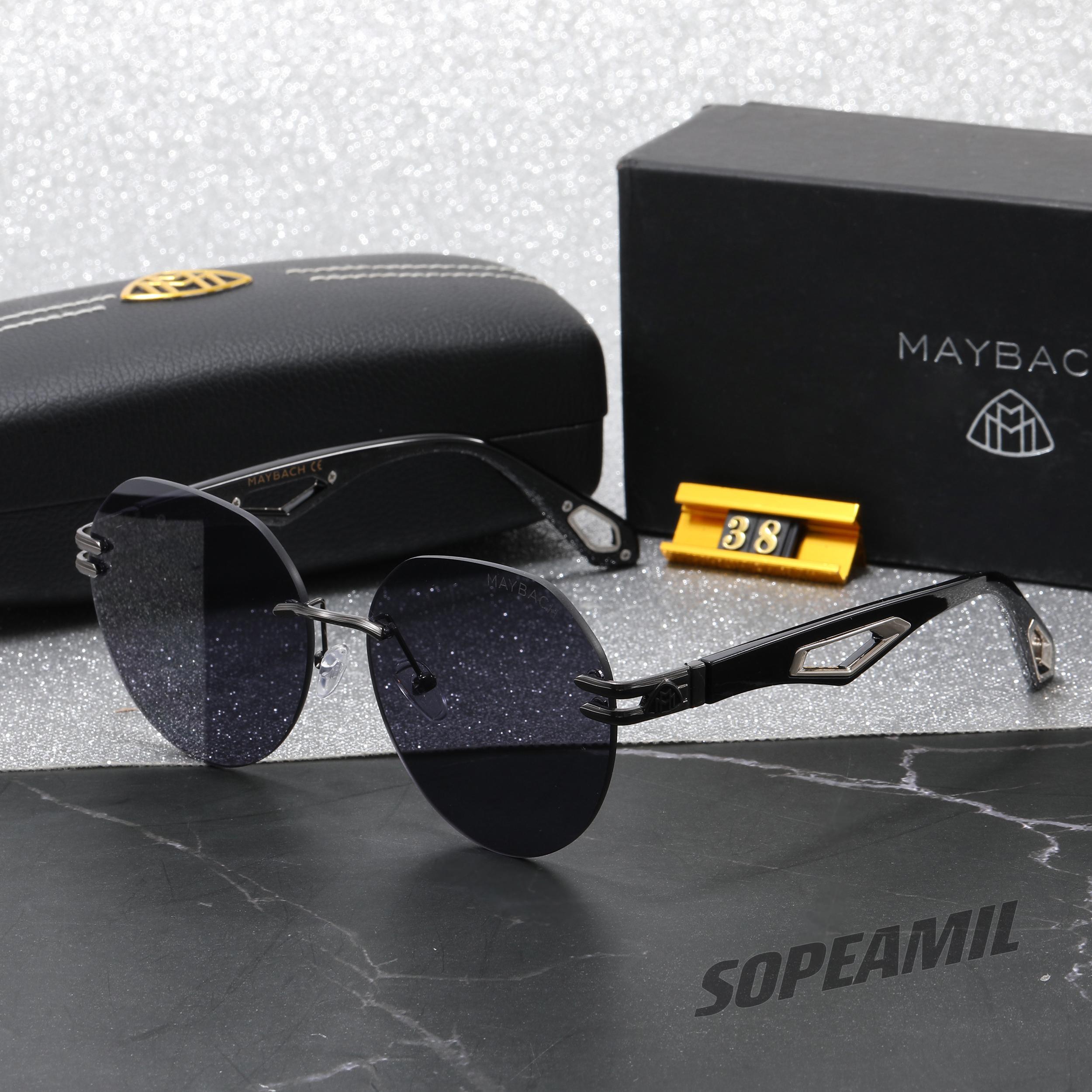 

Maybach S-Class S450 S480 S500 S560 S580 GLS480 GLS600 S600 S650 S680 Автомобільні Модні Повсякденні Високоякісні Безкаркасні Поляризаційні Сонцезахисні Окуляри