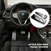 Rest Pedal Cover,Brake Pedal Gas Pedal Cover Compatible with Bmw 1 2 3 4 Series F20 F21 F22 F23 F30 F31 F32 F33 F34 F36 Accelerator Pedal Pad(One Set