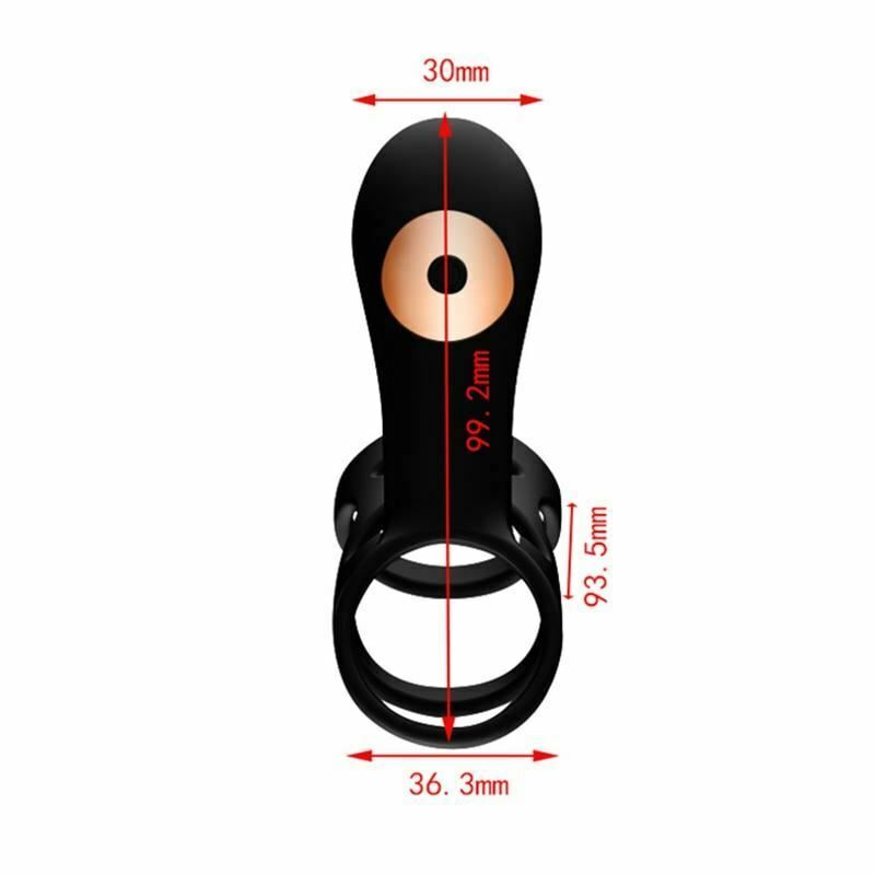 Wireless Triple   Clitoral Vibrating  Rings Clitoral S