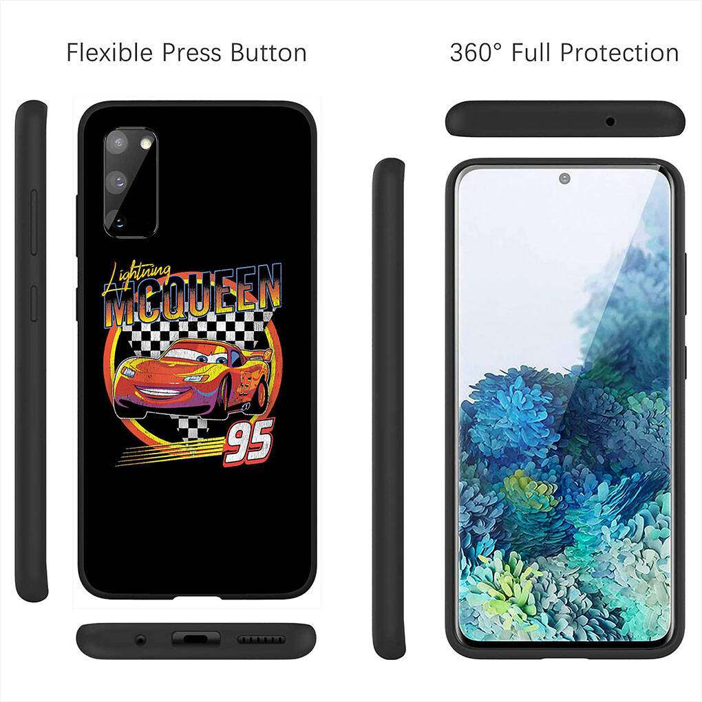 for iPhone 17 16 15 Xiaomi Poco F7 F8 X7 X6 C85 C75 C71 M8 Redmi Note 14 13 12 11 Pro Max 14C 13C 15C A3 Phone Case Comics Cars Lightning McQueen 95