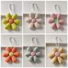 Stoffblumen-Taschenanhänger Taschenanhänger Anhänger Gefüllt Frisch Rucksack Dekoration Tasche Passende Accessoires Koreanischer Stil Blumiges Lanyard Geschenk