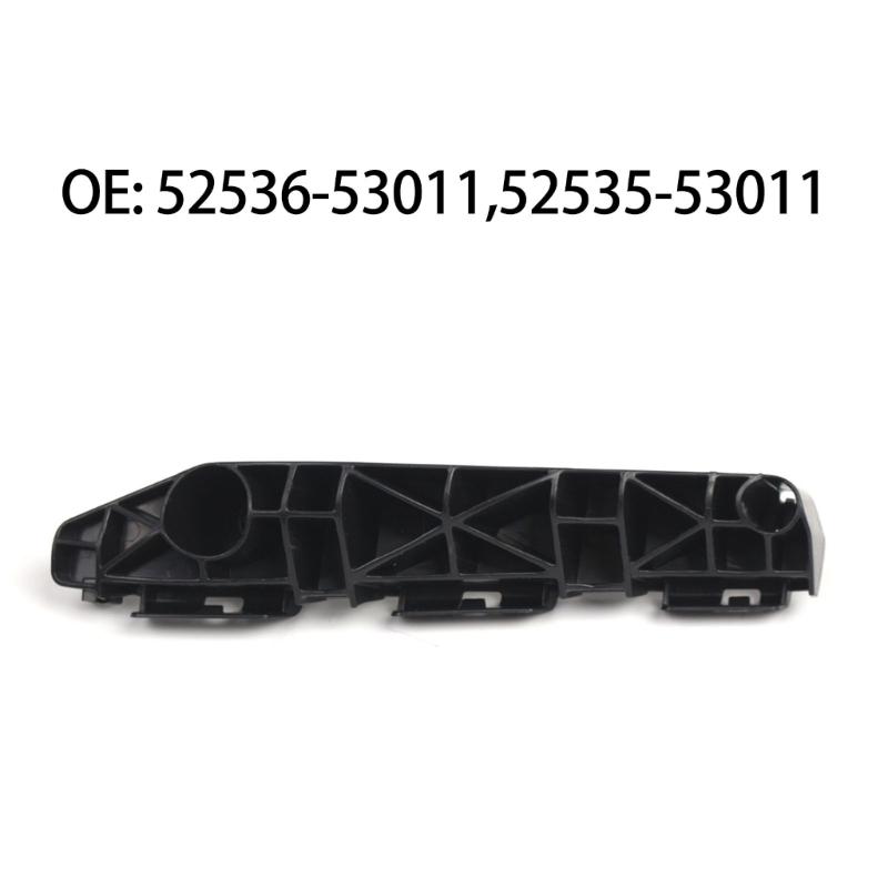 High Strength Car Left Right Side Front Bumper Guide Mounting Bracket Rack For 52536-53011 52535-53011 Easy Installation