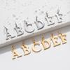 BenS Edelstahl 26 Buchstaben Anhänger für Schmuckherstellung Initialen 26 Buchstaben DIY Schmuck Anhänger Zubehör P02