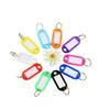 10 Pcs Hand Writing Plastic Key Ring Pendant Number Plate Handwritten Key Tags Mark Label Color Plastic Key Classification Chain