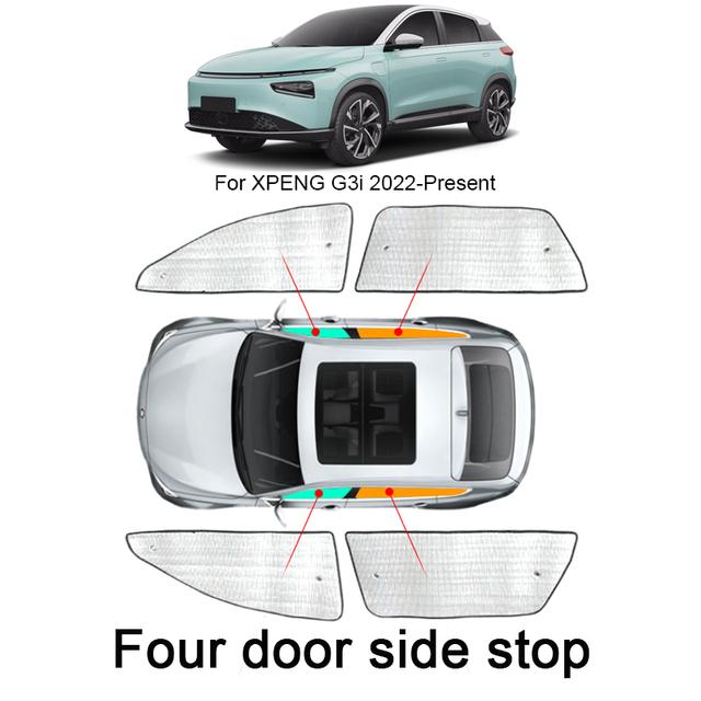 For XPENG G3i G9 -2025 Car Sunshades UV Protection Cover Side Window Curtain Sun Shade Visor Windshield Auto Accessories