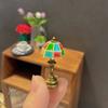 Dollhouse Mini 1/12 Miniature Table Lamps Retro  Lamps Decor Accessories