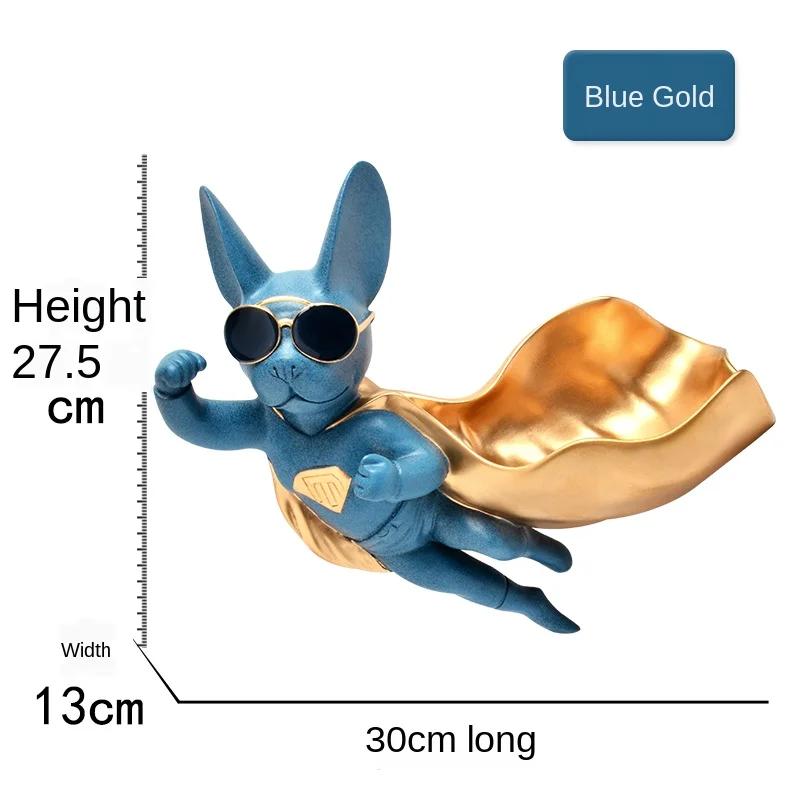 

Украшение для стен из смолы, держатель для рулона, настенная полка, крючок для хранения ключей, креативный подарок, изображение собаки, украшение для дома