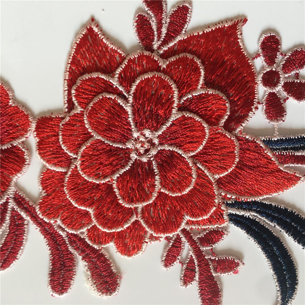 Embroidery Ethnic Wind And Water Soluble Three-Dimensional Flowers, Lace Collar, Colorful Lace Lace Clothing Accessories