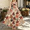 Women's Sleeveless Lightweight Maxi Dress Beach Vacation Poolside Casual Dress,Stylish Versatile Resort Wear