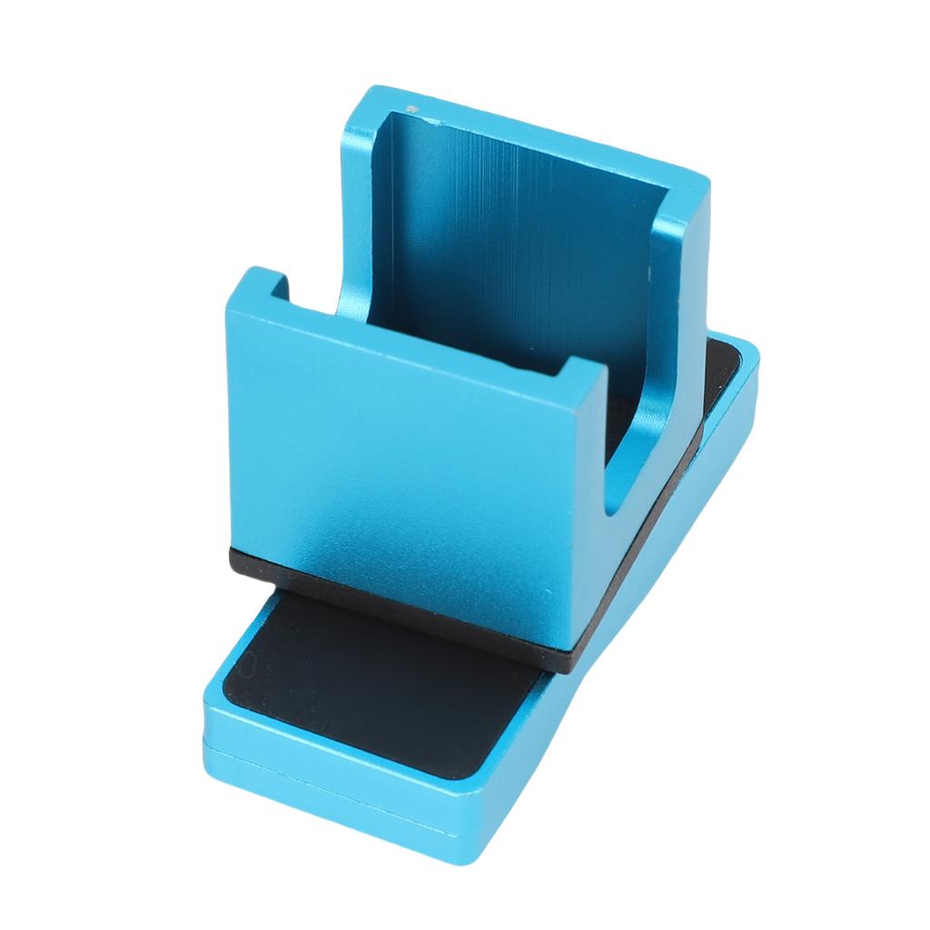 Billiard Chalk Holder Aluminum Universal Dry Oil Pool Cue Chalk Holder Billiard Accessories Blue