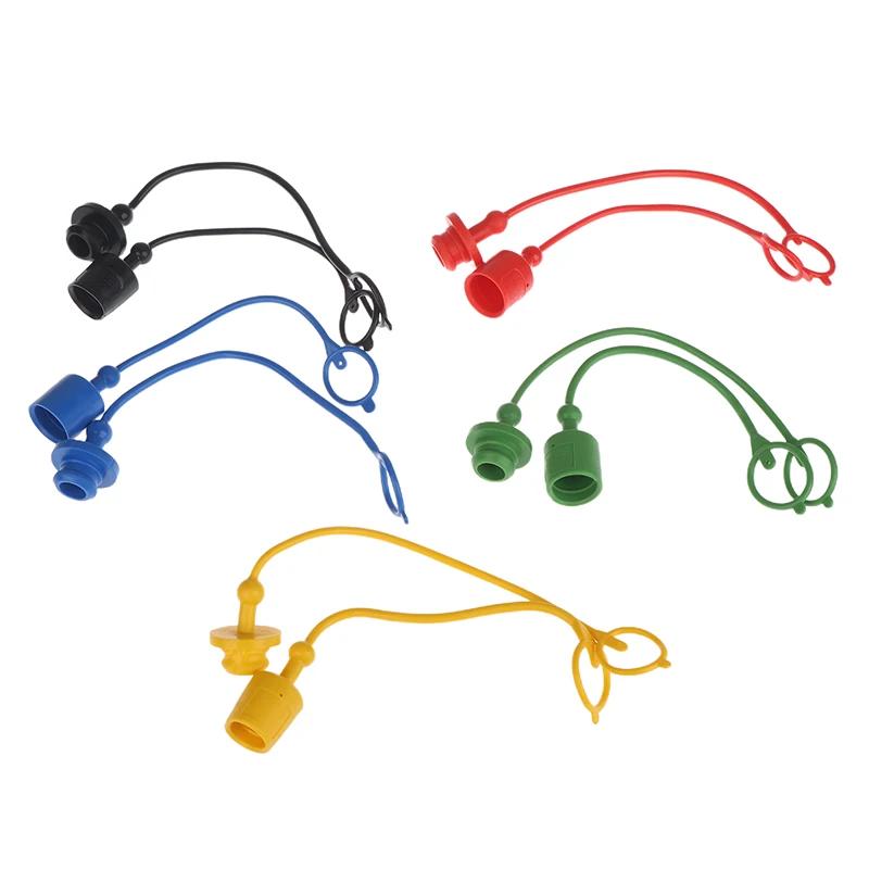 1/5Pairs PVC 1/2 ISO-A Hydraulic Quick Coupler Male Dust Cap And Female Plug Cover Fits Hydraulic Quick Disconnects Coupler