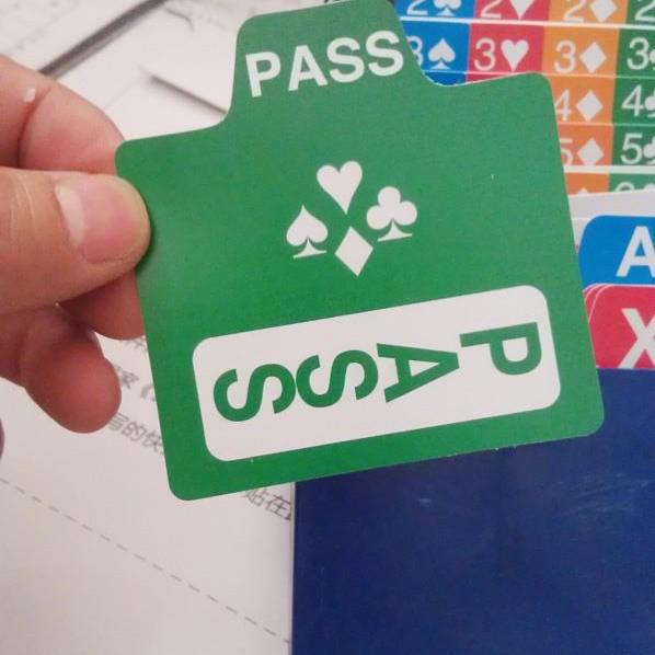 PVC Bridge Budgivningskort & Låda - Vertikal Stil Plast Bridge Tillbehör