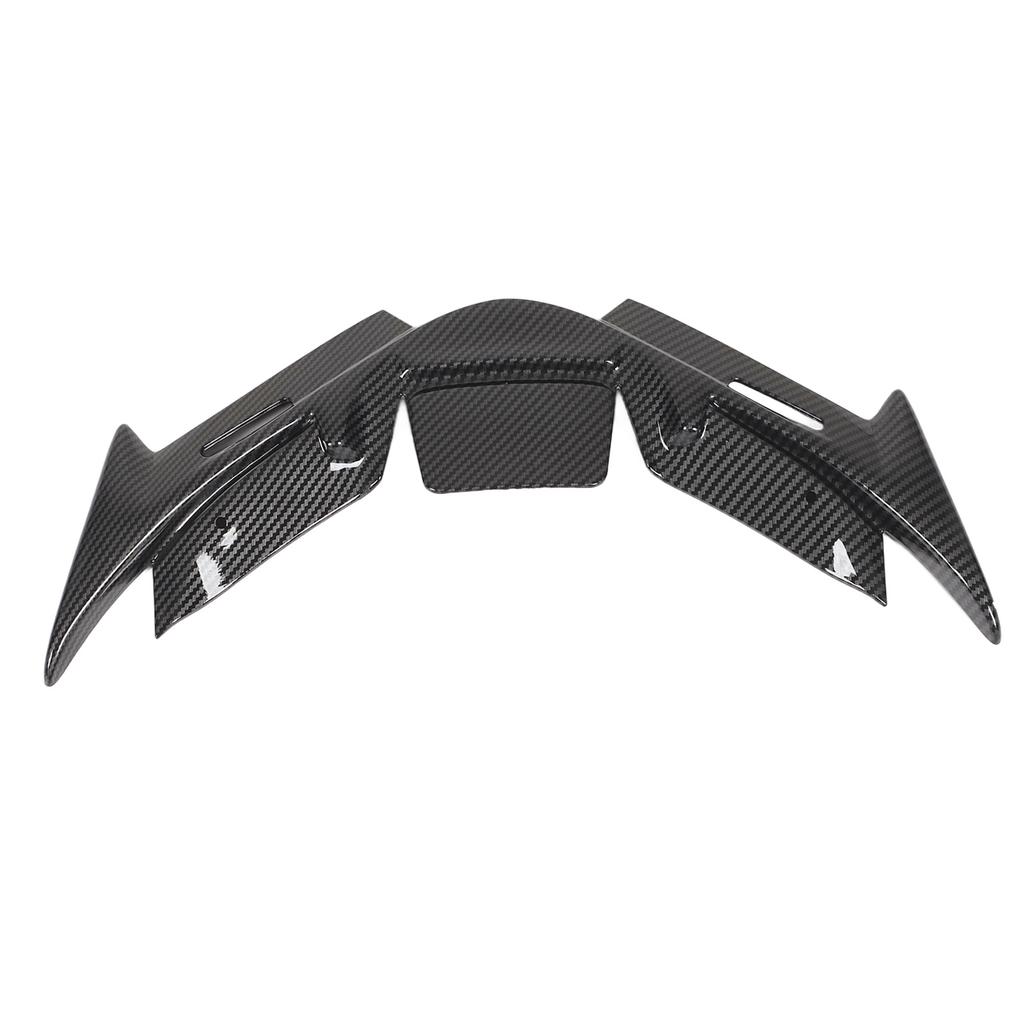 Motorcycle Front Fairing Winglet ABS Wearproof Aerodynamic Fairing Wing Replacement for YZF R15 V4 2022 and Up Carbon