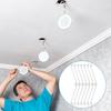 20Pcs Sturdy Stainless Steel Materials Spring Clip Convenient for Efficient Recessed Light and Fan Covers Mounting