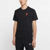 Nike T Shirts Men's Black Crew Neck Moderate Straight Fit DJ4392-010