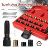 Professional Thread Chaser Tool For Damaged Spark Plugs Holes Universal Thread Restorer Tap for Most Car Models