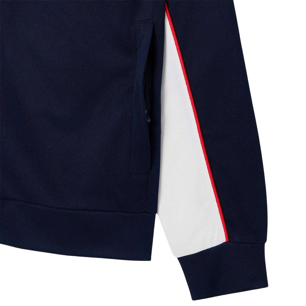 Lacoste Mens Logo Printed Zipped Tennis Jacket