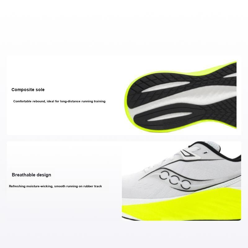 Saucony Triumph 22 Белый Цитрон Мужские Кроссовки S20964-135 44
