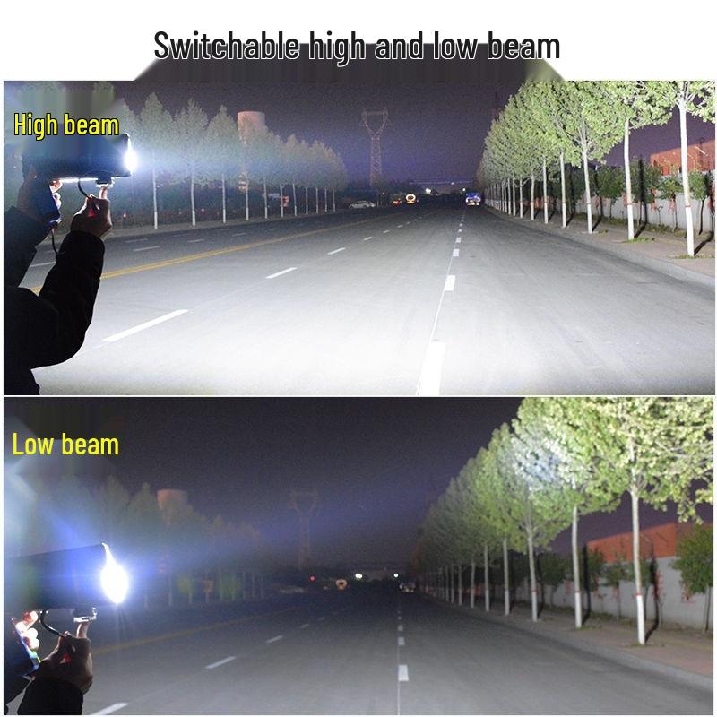 Universal High-Brightness Spotlight for Tricycles, Electric Vehicles, Tractors, Engineering Vehicles, and Harvesters