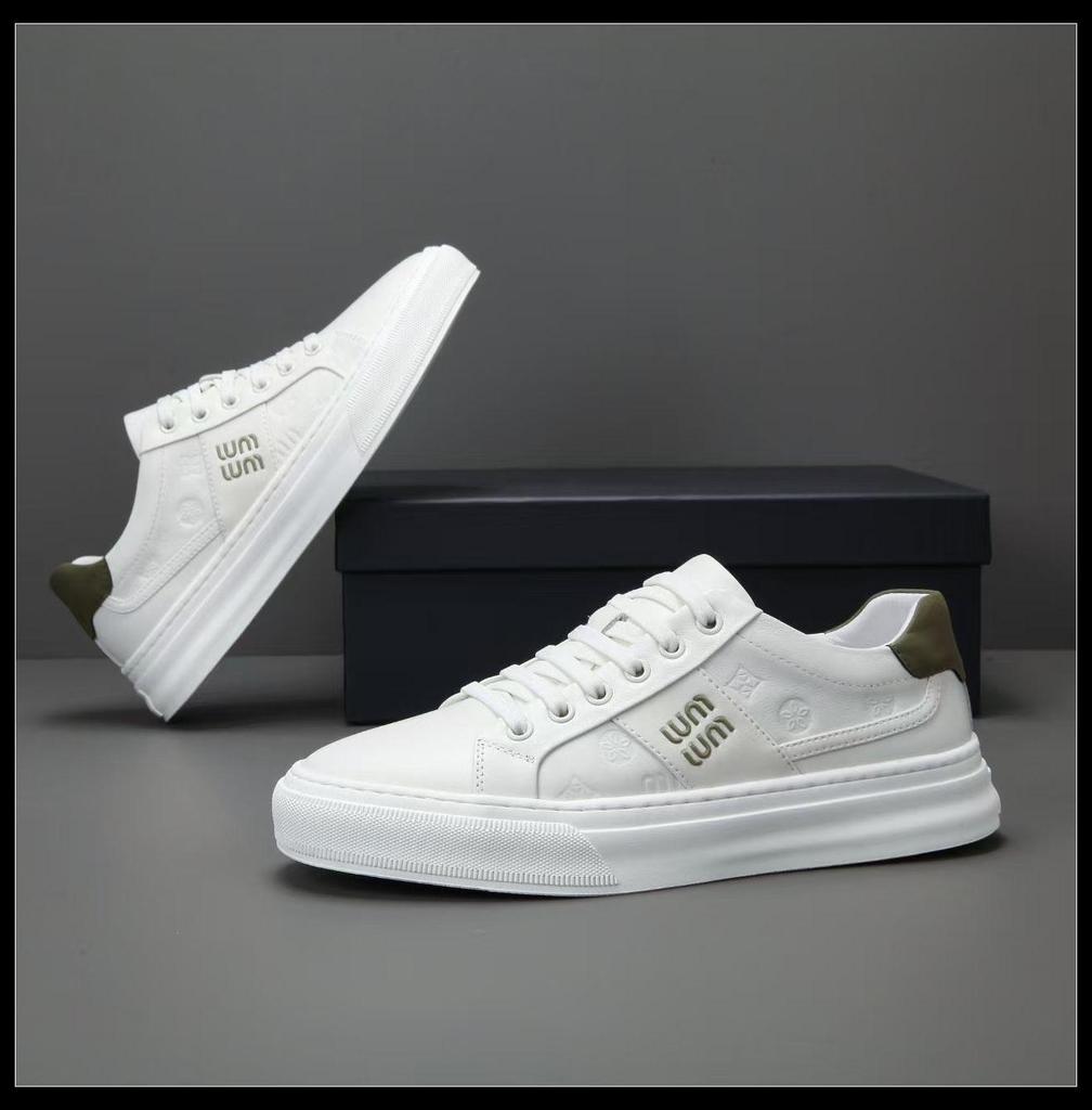 Herren Geprägte Canvas Schnürschuhe - Atmungsaktiv und Modisch für Frühling und Herbst