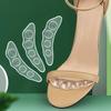2pcs Non-slip Insoles Sticker For High Heels, Sandals Self-adhesive Forefoot Pad For Women