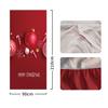 Four-Sided Stretch Christmas Door Cover - Easy Install with Festive Pattern
