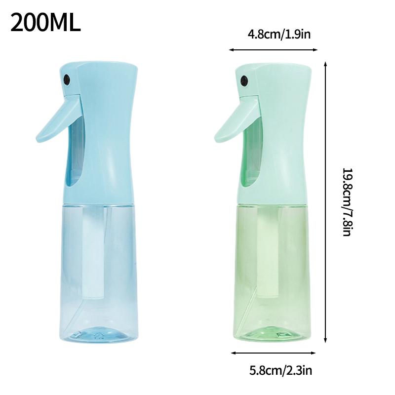 High Pressure Oil Sprayer Bottles Hairdressing Spray Bottle Plant Water Refillable Continuous Mist Sprayer Plastic Containers
