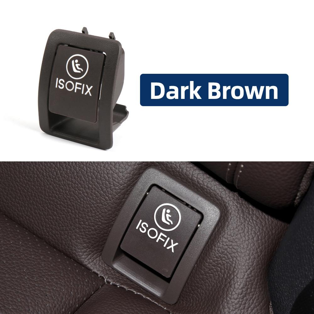 For Mercedes Benz GLC Class 2015-2021 W253 Car ISOFIX Switch Trim Cover Auto Rear Child Safe Seat Bench Switch Cover