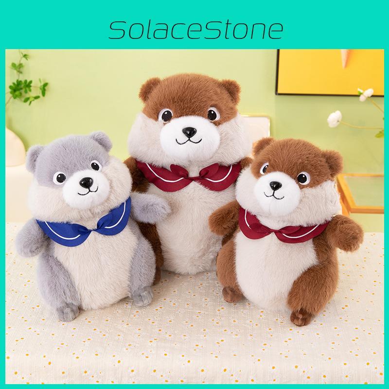 Groundhog Cartoon Cute Animal Plush Pp Cotton Filling Kids Gift Home Decoration