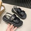 2024 Women's Velcro Thick Sole Sport Sandals - Lightweight, Soft, and Comfortable for Summer Outdoor and Beach Activities.