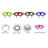 Metal Snap Button with Fastener Pliers Hollow Sewing Snaps Prong Snap Button Kits for DIY Crafting Clothing Sewing