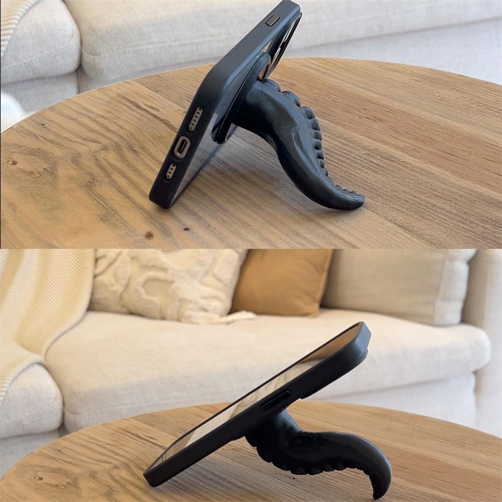 Cute Fun Octopus Tentacle Claw For Magsafe Phone Grip Tok Griptok Magnetic Holder Detachable Mobile Bracket Accessories