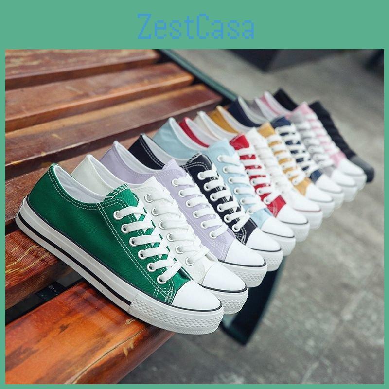 Female Canvas Student Shoes Casual Couple Male And Female Skate Shoes Korean Style Breathable Small White Shoes