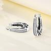 S925 Sterling Silver Retro Hollowed Out Patterned Earrings Hoop Earrings Women Jewelry Original Trendy Anniversary Gifts