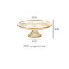Cupcake Stand Display Platter Crystal Large Stand Serving Dish for Party Decorating Supplies