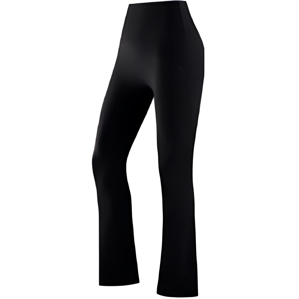Anta Training Series Solid Color Fleece High Waist Casual Pants Women bottoms Black 962447302-2