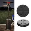 Round Weather Resistant Patios Heaters Accessory Plastic Protective Shield For Garden Heaters Easyly Installation