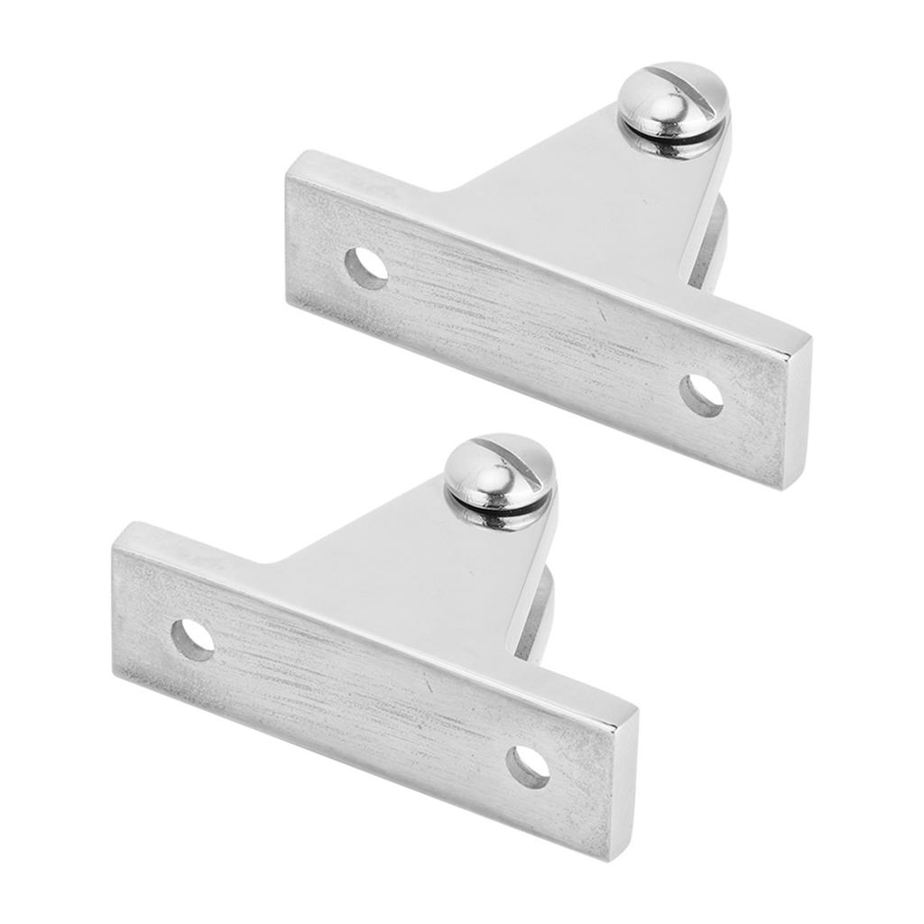 2pcs Marine Hinge Mount Bimini Top Mountain Shape Pedal Hinge Pin Boat Fitting Deck Hardware