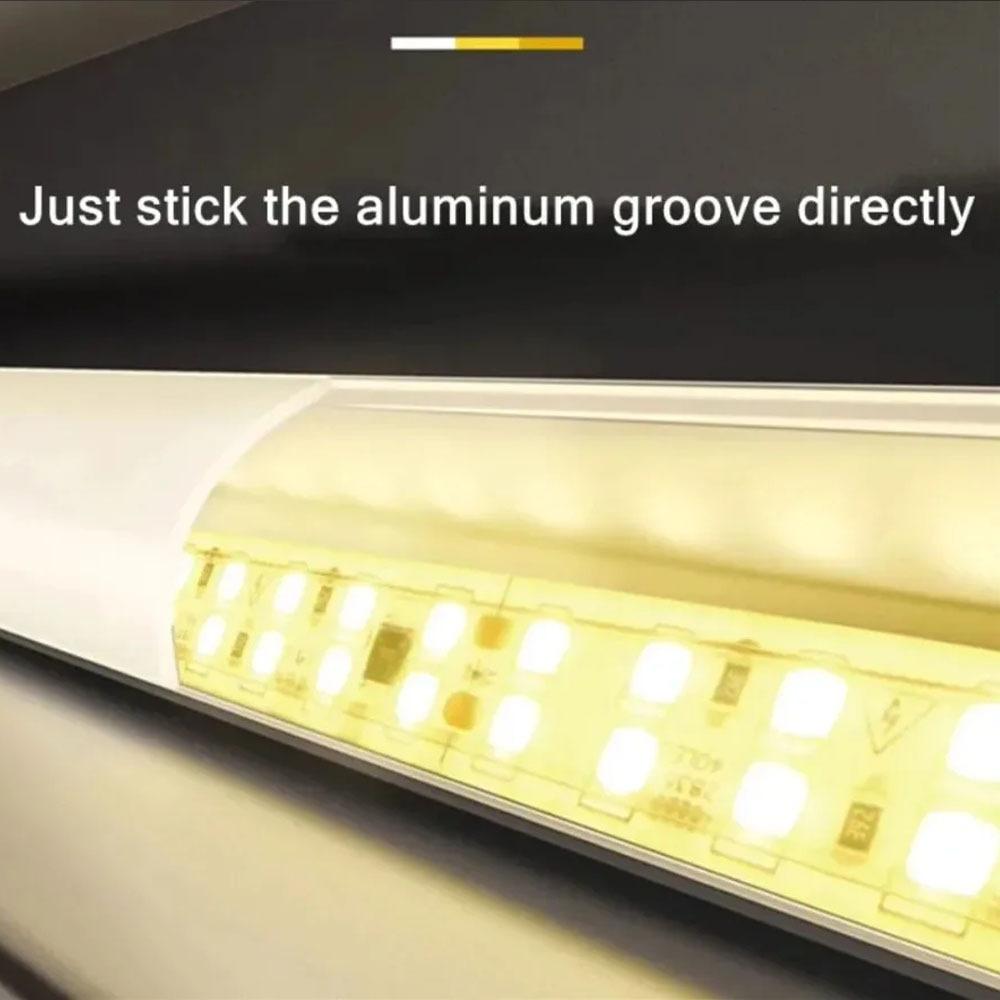 Taśma LED 30M-0.5M 2835 AC 220V Z wtyczką EU IP68 Wodoodporna 3000K/4000K/6000K 12MM Elastyczna Cięta Miękka Taśma 240LED/M