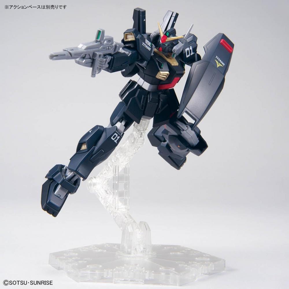 HG 1144 Gundam Base Limited Gundam Mk-II (Titans Specification) (21st CENTURY REAL TYPE Ver.) Bandai Spirits Blue Plastic Model Assembly Type 8 Years