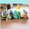 Adorable Cute Plush Shark Keychain Toy Soft Pp Cotton Stuffed Animal