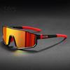 Anti-glare Cycling Glasses Outdoor with PC Lens UV Protection Windproof Lightweight Sunlight Blocking Men Women Running Mountain Bike Sports