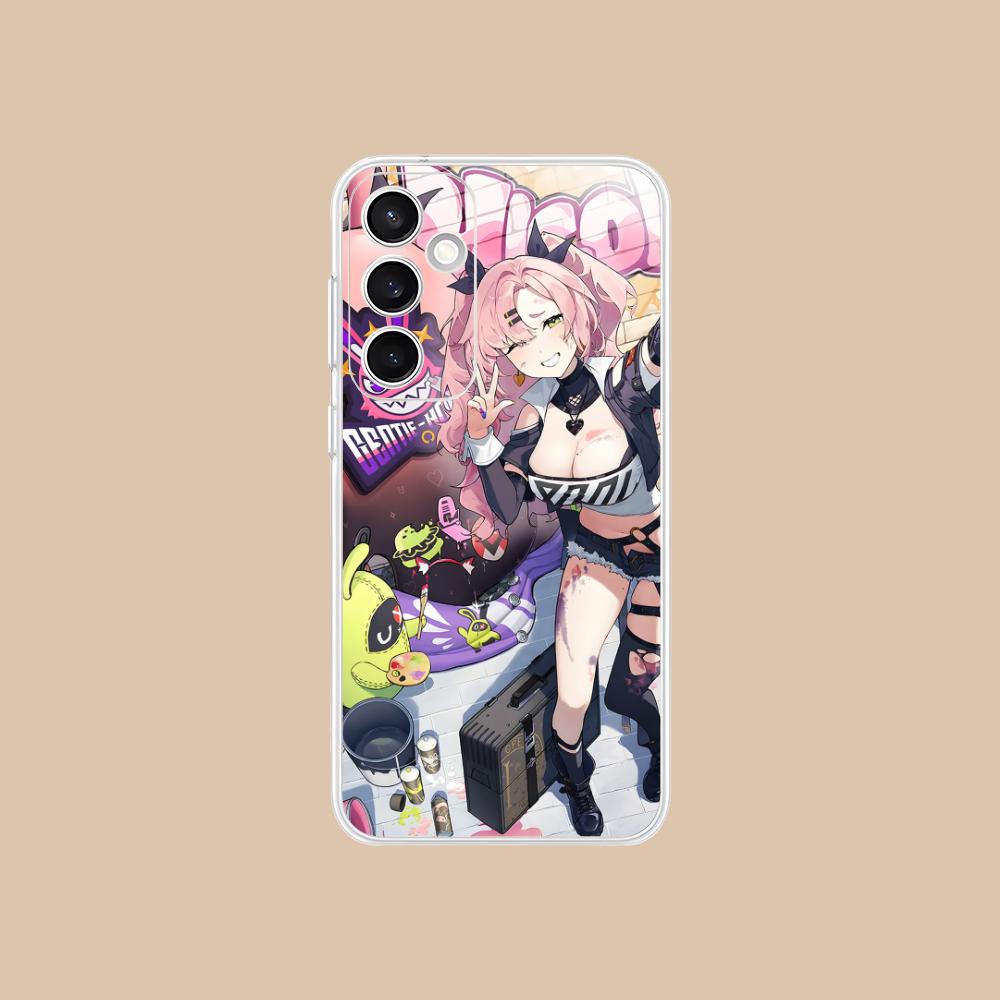 Zenless Zone Zero Nicole Phone Case for Samsung Galaxy S25 S24 S23 S22 S21Plus FE Ultra Clear Colorful Cover Luxury Smartphone