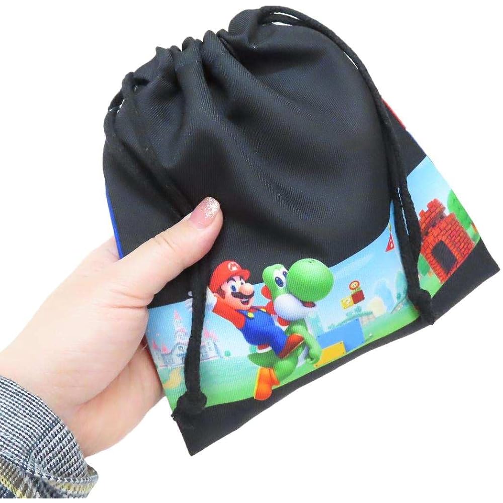 [Sun Art] Super Mario Bros. [Drawstring Bag] Drawstring S/New Enrollment