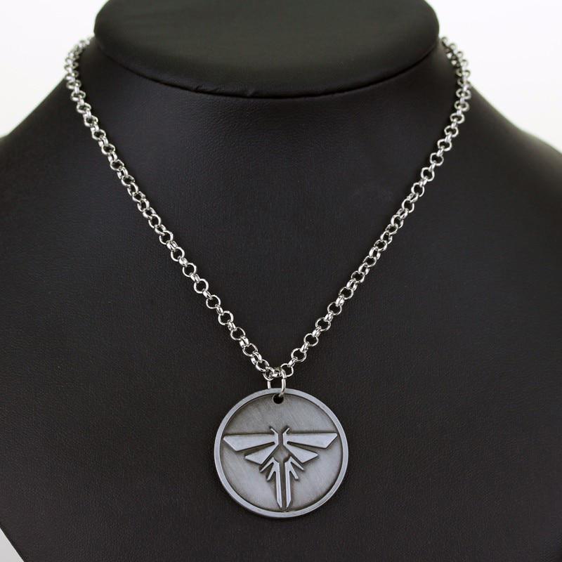 Vintage Retro Style Game Necklace Firefly Letter Pendant Jewelry Accessories