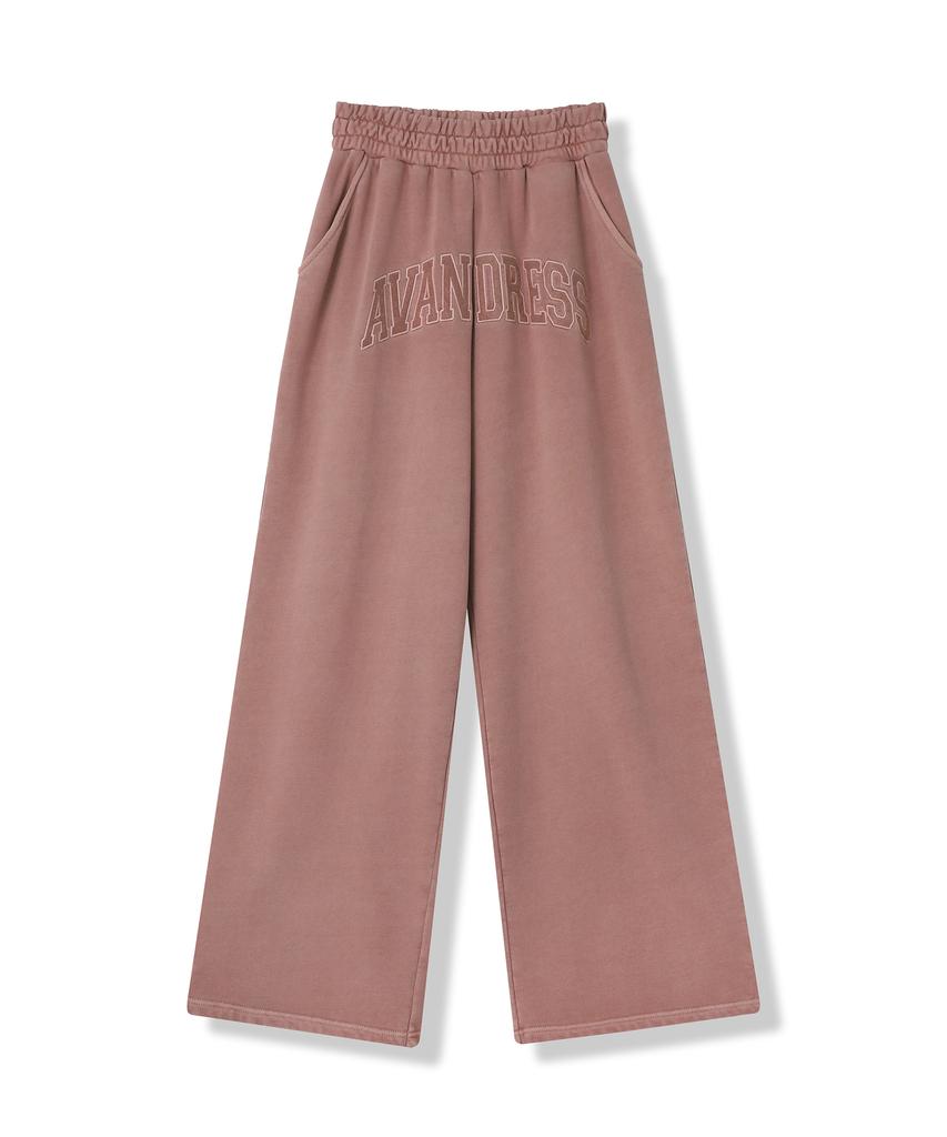 AVANDRESS Felt 3D Pigment Wide Pants - 3Col