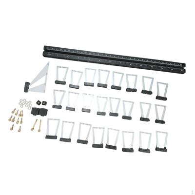 Dovetail Jig Wood Scribe Tool Set Carpentry Multipurpose Professional Aluminum Alloy