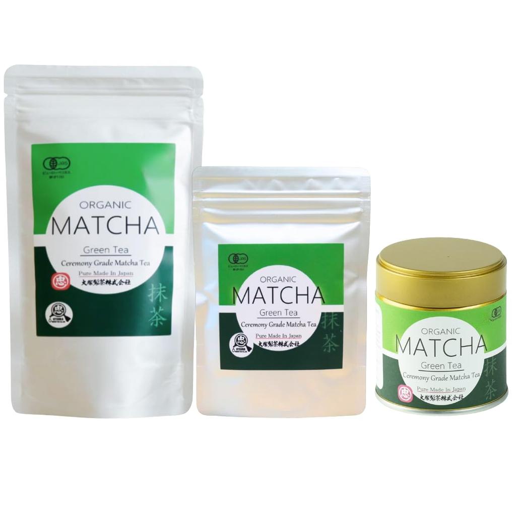 Otsuka Green Tea Organic Premium Established In Organic JAS 100g Pouch Co. Matcha, Domestic, Quality, 1869, Certified, Powdered,