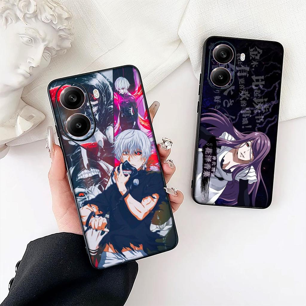 Tokyo Ghoul Cartoon Ken Kaneki Phone Case for Motorola Moto Edge 70 60 Fusion NEO Pro G Stylus G56 G96 G52 G04 G05 20 Cover