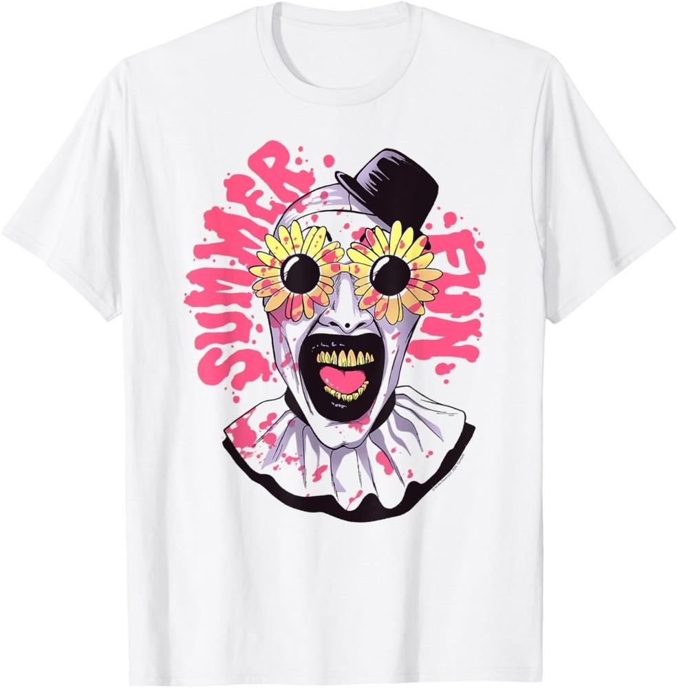 Terrifier Summer Fun Sunglasses Art The Clown Horror T-Shirt